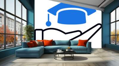 Graduate Wall mural