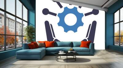 Project management Wall mural