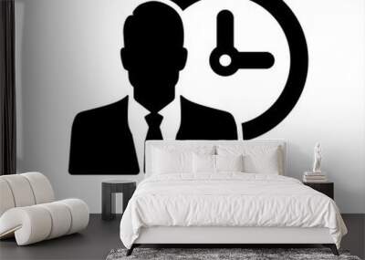 Time Management Wall mural