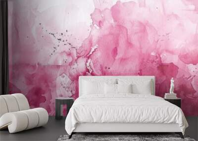 Graffiti Pink. Elegant Abstract Pink Texture Background for Valentine's Day Design Wall mural