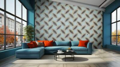 steel background Wall mural