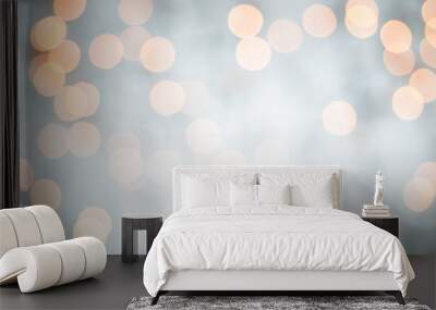 Holiday Abstract Glitter Defocused Background Wall mural