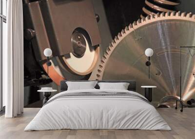 Grinding machine Wall mural