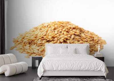 Golden linseed Wall mural