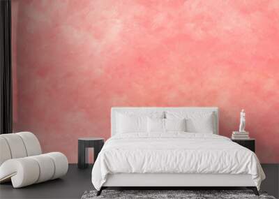 Pink abstract grunge banner with space for text or image Wall mural