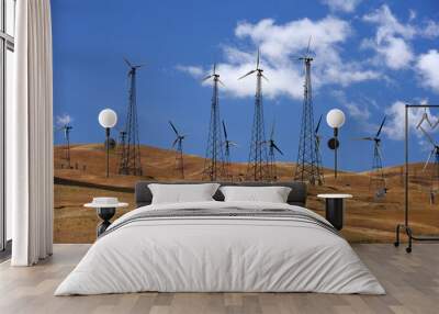 wind power generator Wall mural