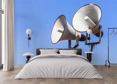 vintage horn speaker Wall mural