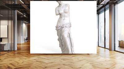 The Venus de Milo, an ancient Greek sculpture. 3D illustration of a Greek goddess. The Venus de Milo is a marble statue of the Hellenistic era, dates from around 100 BC Wall mural