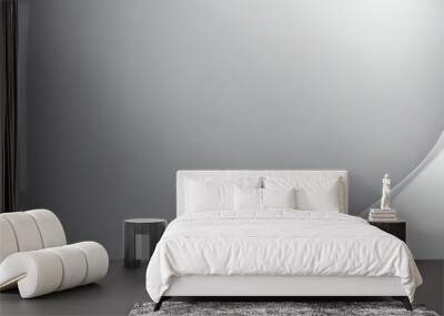 Abstract gradient smooth Blur Grey background image Wall mural