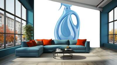 Fabric softener isolated on white background Wall mural