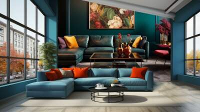 Beautiful contemporary living room Wall mural