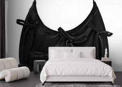 black bag with lace Wall mural