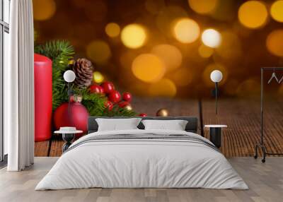 christmas decoration Wall mural