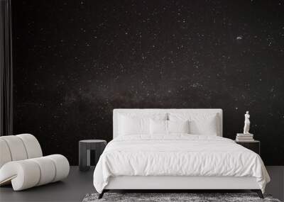 Starry Night Sky with Milki way galaxy Wall mural