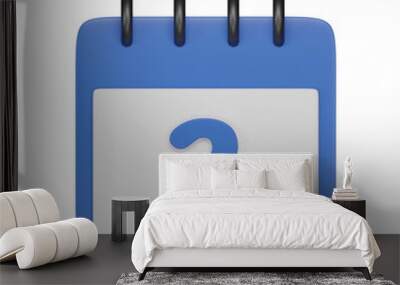 Day 2 3d icon Wall mural