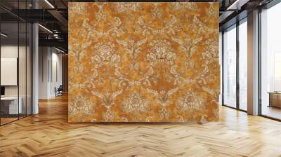 rustic texture background on fabric Wall mural