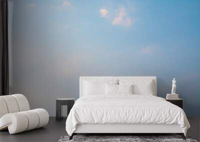 blue sky cloud background Wall mural