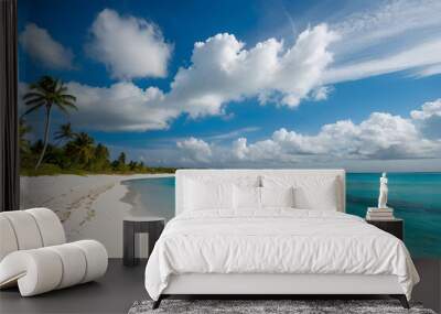 Pristine White Sands and Crystal-Clear Waters, Grace Bay, Turks and Caicos Wall mural