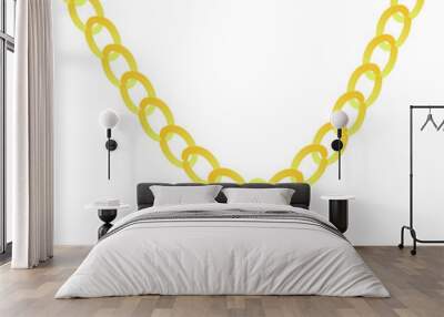 chain with  a dollar sign Wall mural