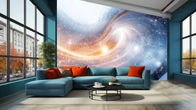 conceptual image representing quantum tunneling Wall mural