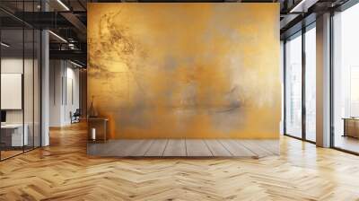 Elegant gold surface with a subtle sheen, perfect for sophisticated presentations. Wall mural