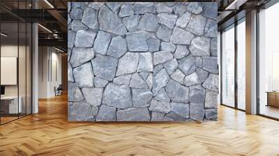 Background of stone wall texture Wall mural