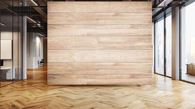 Brown wood texture background Wall mural