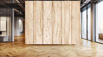 brown wood wall texture with natural patterns background Wall mural