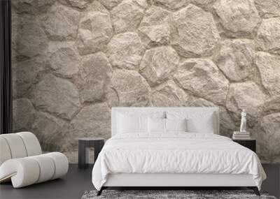 gray stone wall texture background Wall mural