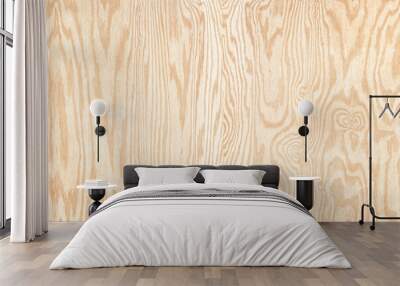 plywood texture with natural wood pattern Wall mural