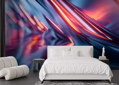 Abstract Futuristic Background Wall mural