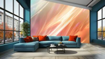 effect caustics light beams natural wallpaper aesthetic trend color beige flare rainbow texture paper shine glare shadow backdrop abstract background sunlight Wall mural