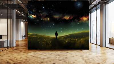 eternal mystery of the cosmos Wall mural