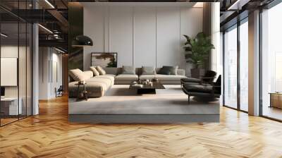 modern living room Wall mural