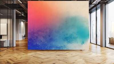 retro gradient background with grain texture Wall mural