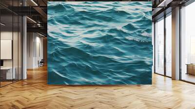 Small ocean waves at Adriatic sea Wall mural