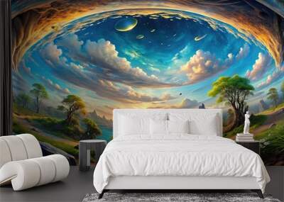 Fantasy realm for creative dreaming Wall mural