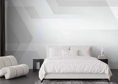 transparent polygon gray vector abstract background premium image Wall mural