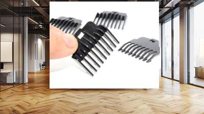 Hair trimmer clipper isolated on white background Wall mural