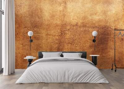 Old paper brown background vintage textured grunge. Wall mural