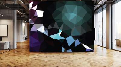 Abstract natural mosaic background - eps10 vector Wall mural