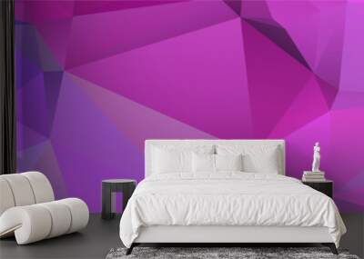 background design Geometric background in Origami style and abstract mosaic with gradient fill Color . rectangle Wall mural