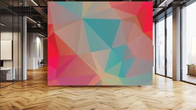 background design Geometric background in Origami style and abstract mosaic with gradient fill Color . rectangle Wall mural