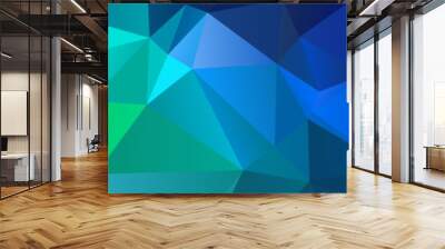 background design Geometric background in Origami style and abstract mosaic with gradient fill Color . rectangle Wall mural