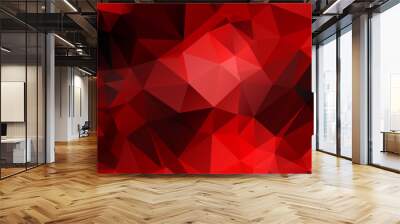 vector abstract design hexagonal background polygonal style Wall mural