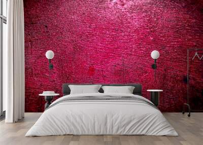 Pink and Red Metal Texture Surface Background Wall mural