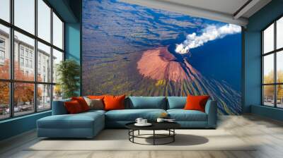 Mount Slamet or Gunung Slamet is an active stratovolcano in the Purbalingga Regency of Central Java, Indonesia. Wall mural