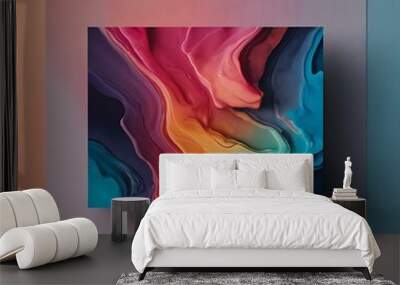 abstract colorful background Wall mural