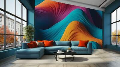 abstract colorful background Wall mural