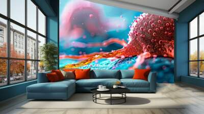 Staging of Cancer for treatment planning Wall mural